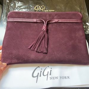 Gigi New York clutch purse